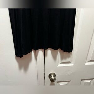 Cotton blend Cowell neck, long blouse/dress top